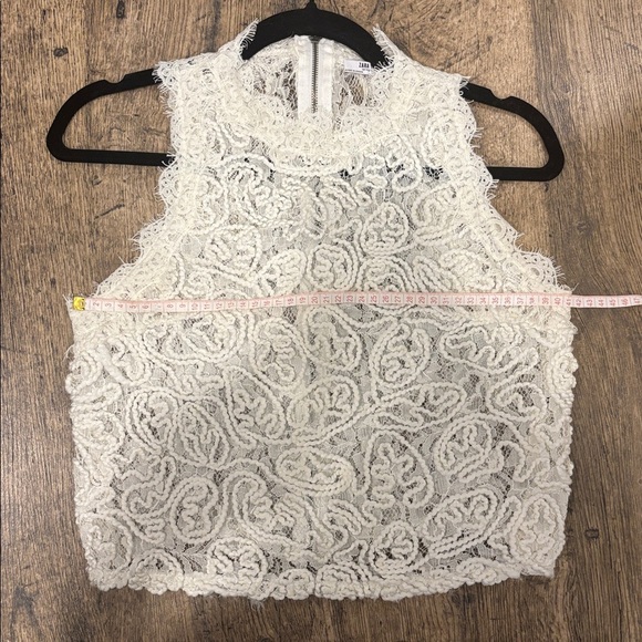 Zara White Lace Top - Picture 5 of 6